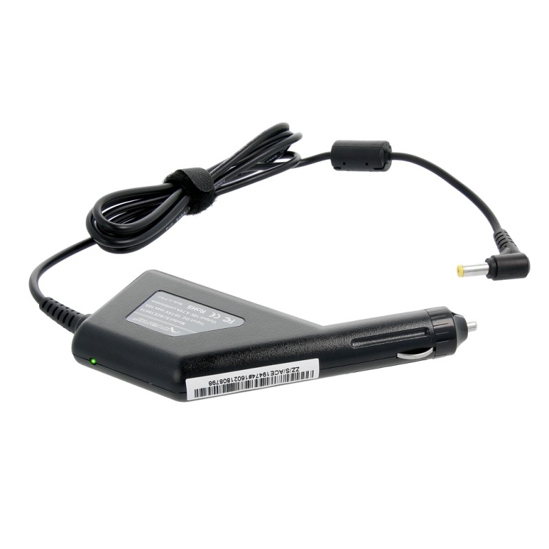 Zasilacz samochodowy Movano 19v 4.74a (5.5x1.7) 90W do Acer