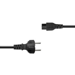 Kabel zasilający 3-żyłowy (koniczynka / miki) [200 szt. kart… | PartsPC.pl