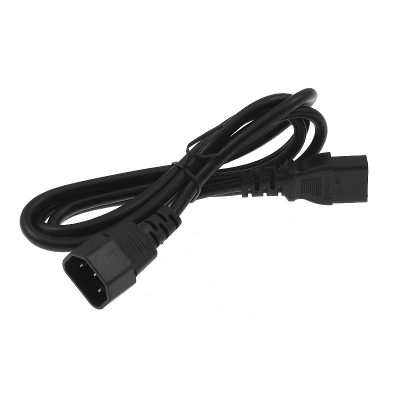 Kabel komputerowy PC-UPS 3-żyłowy (trapez) - przedłużacz [20… | PartsPC.pl