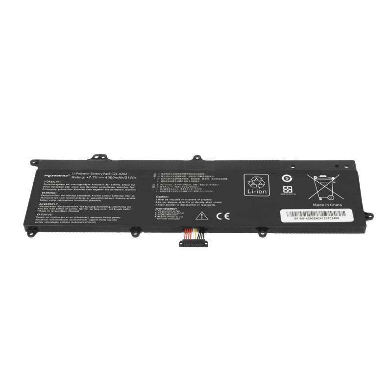 Bateria Movano do Asus VivoBook X202E