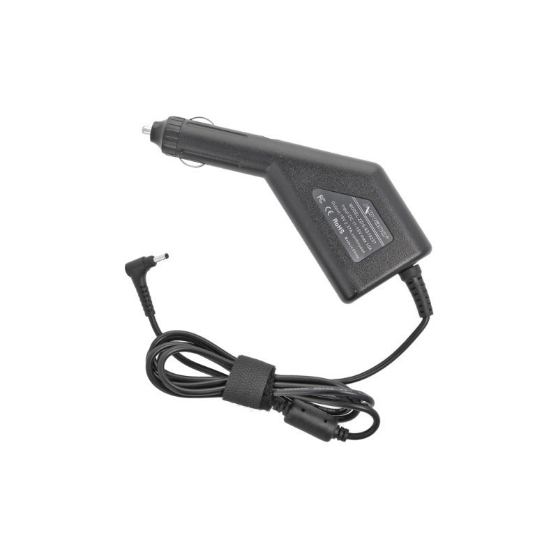 Zasilacz samochodowy Movano 19v 2.37a (3.0x1.1) 45W do Asus, Acer