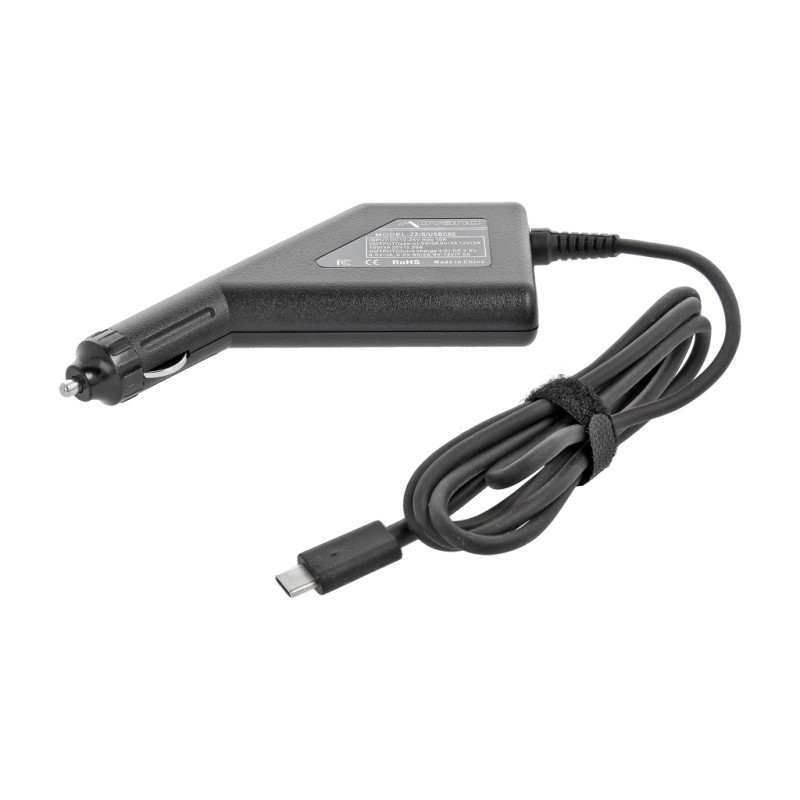 Zasilacz samochodowy Movano 65W USB type C USB-C