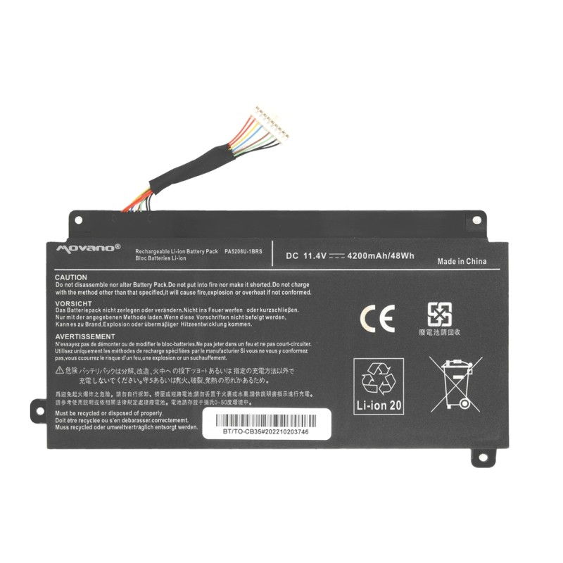 Bateria Movano do Toshiba ChromeBook CB35