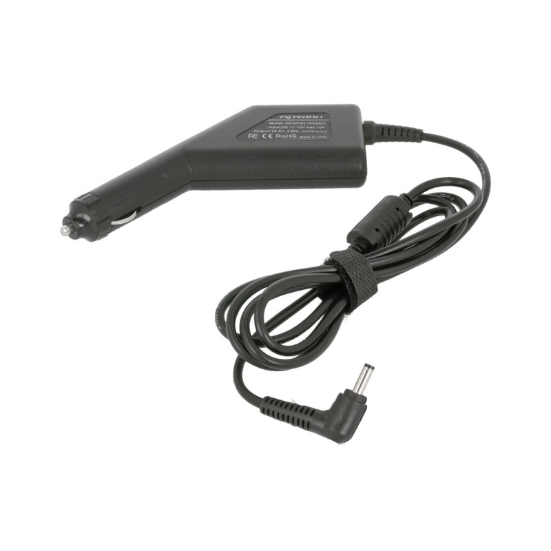 Zasilacz samochodowy Movano 19.5v 4.62a (4.0x1.7) 90W do Dell
