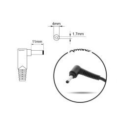 Zasilacz Movano 19v 3.42a (4.0x1.7) 65W do Huawei