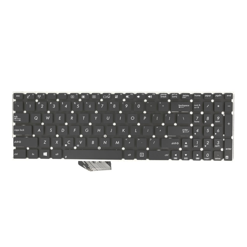 Klawiatura laptopa do Asus K56, R700, X501 (numeryczna) - krótka taśma