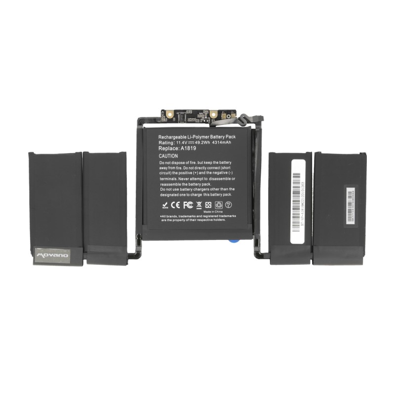 Bateria Movano do Apple MacBook Pro 13 A1706 (A1819) | PartsPC.pl