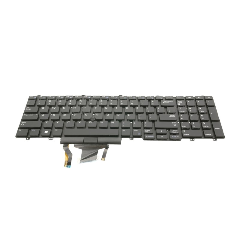 Klawiatura laptopa do Dell Latitude E5550, E5570, E5580 (podświetlana, trackpoint)