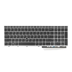 Klawiatura laptopa do HP EliteBook 755, 850 G5, 755, 850 G6 (podświetlenie, trackpoint)