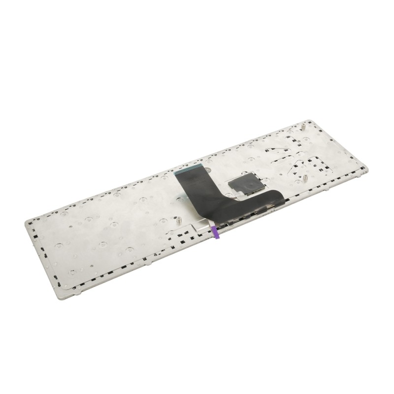 Klawiatura laptopa do HP EliteBook 8560P, 8570P srebrna (trackpoint)