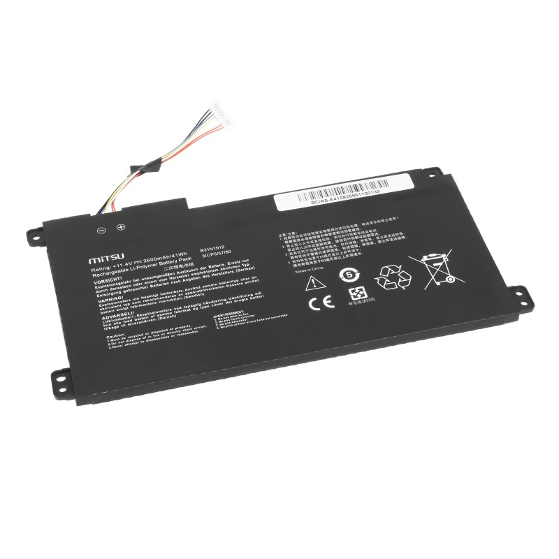 Bateria Mitsu do Asus Vivobook 14 E410MA, 14 L410MA