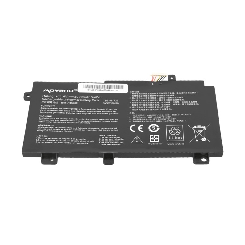 Bateria Movano do Asus TUF Gaming FX504, FX505, FX80G