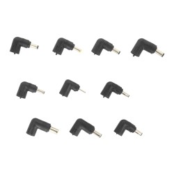 Dodatkowe 10 wtyków do uniwersalnych zasilaczy Movano 120W
