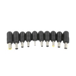 Dodatkowe 10 wtyków do uniwersalnych zasilaczy Movano 120W