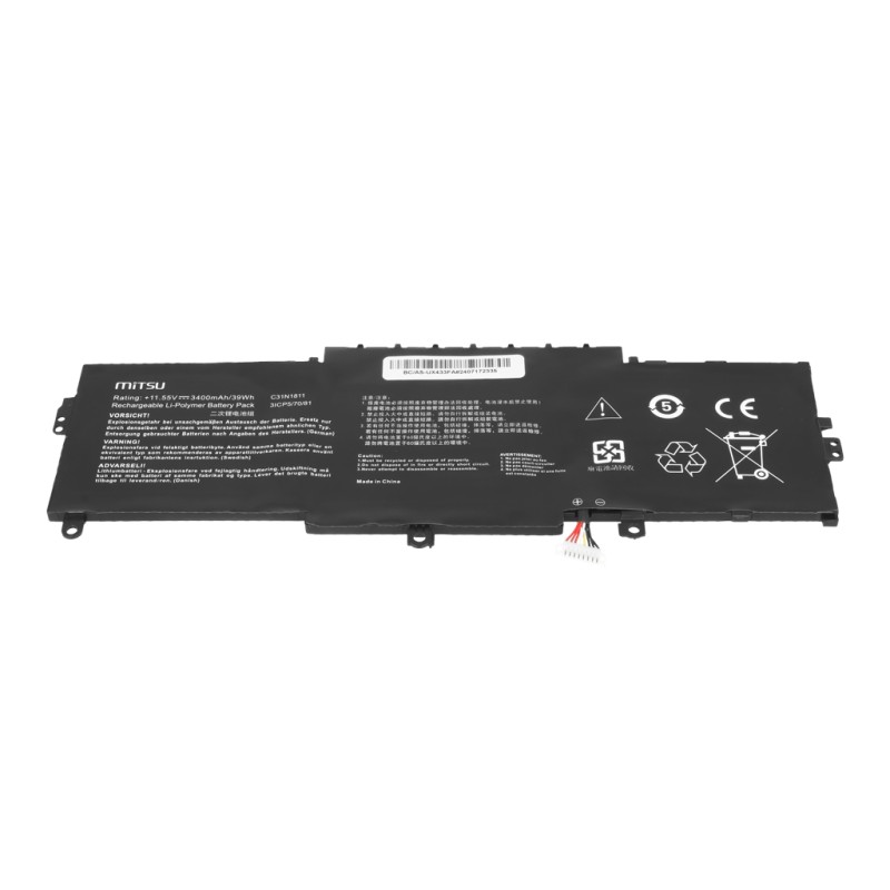 Bateria Mitsu do Asus Zenbook UX433FA, UX433FL, UX433FN