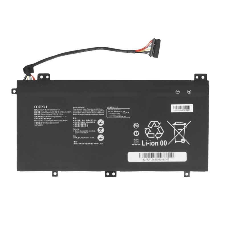 Bateria Mitsu do Huawei Matebook 13