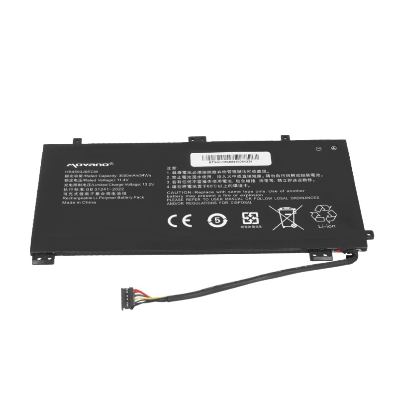 Bateria Movano do Huawei Matebook 13 (3000mAh)