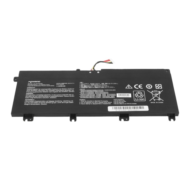 Bateria Movano do Asus TUF Gaming FX705D, FX705G, PX705G (długa taśma)