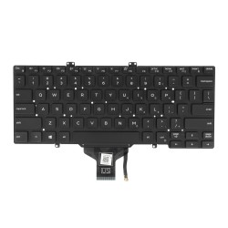 Klawiatura laptopa do Dell Latitude 5410, 7400, 7410 (podświetlana)