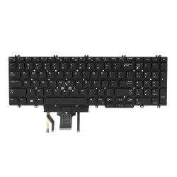 Klawiatura laptopa do Dell Precision 7540, 7730, 7740 (podświetlana, trackpoint)