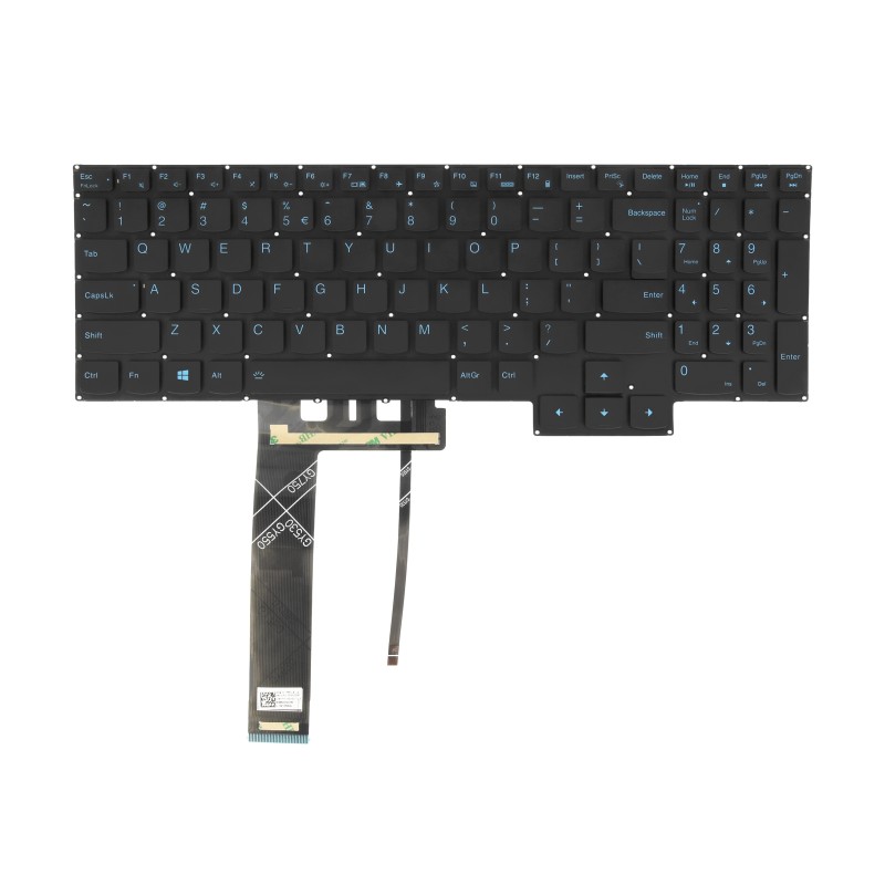 Klawiatura laptopa do Lenovo IdeaPad Gaming 3-15IMH05, Legion 5-15ARH05 - niebieska (podświetlenie)