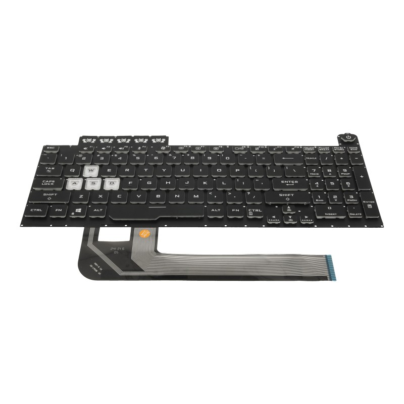 Klawiatura laptopa do Asus TUF Gaming FX506L, FX706L (numeryczna, podświetlana)