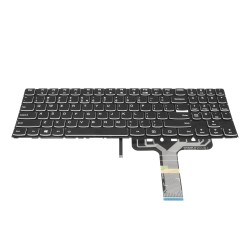 Klawiatura laptopa do Lenovo Legion Y520-15IKBN - biała (podświetlana)