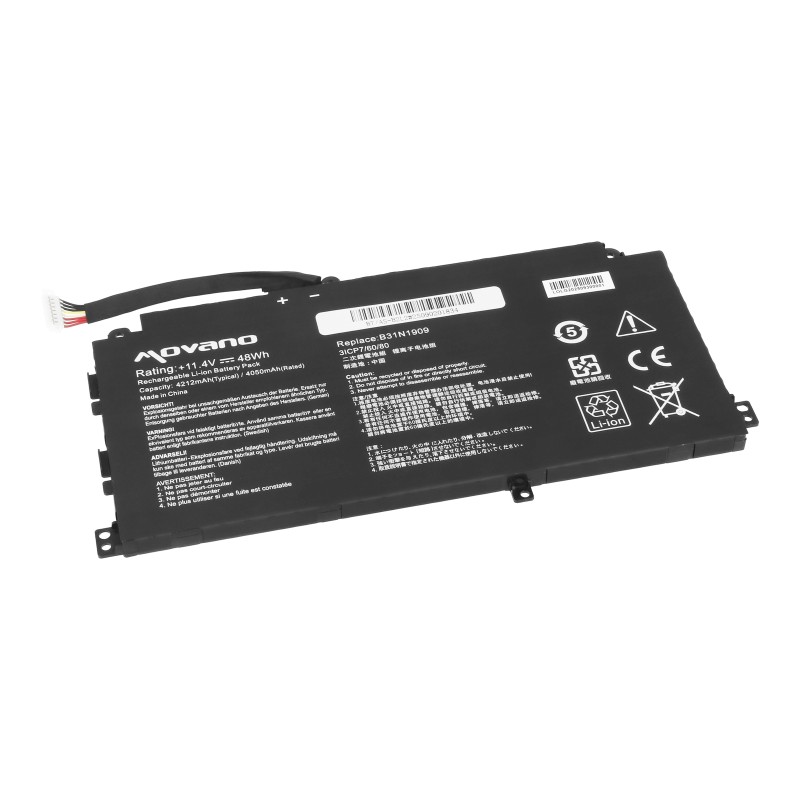 Bateria Movano do Asus ExpertBook B2 B2402CBA, P2451F | PartsPC.pl
