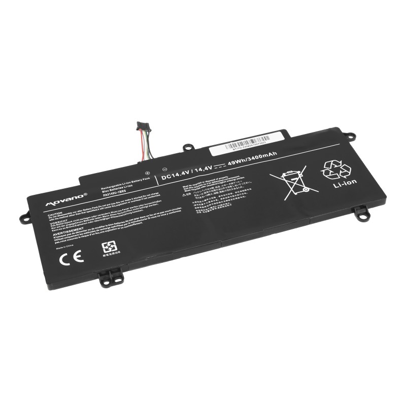 Bateria Movano do Toshiba Tecra Z40, Z50