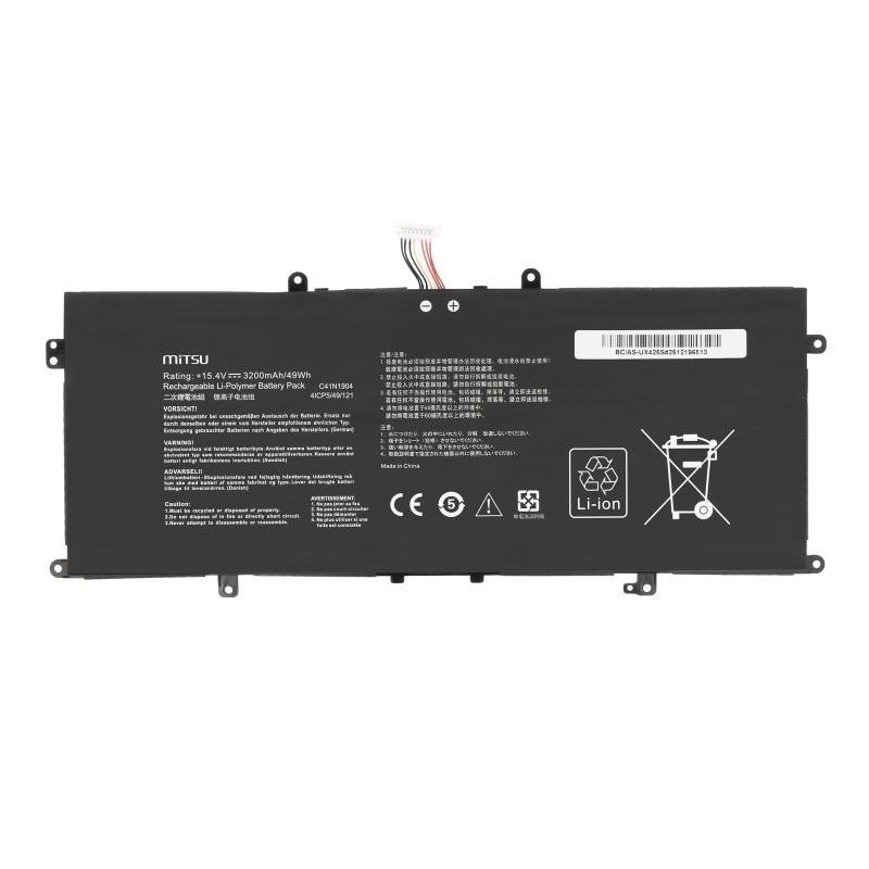 Bateria Mitsu do Asus Zenbook 13, 14 UX325EA, UX425EA (3200mAh)