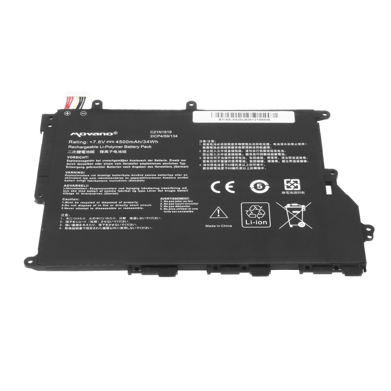 Bateria Movano do Asus VivoBook 14 F420F, X420U
