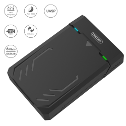Unitek Obudowa USB 3.1 do HDD 2,5'', 3,5'' SATA UASP