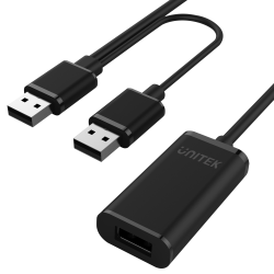 Unitek Y-279 wzmacniacz sygnału USB 2.0 20M