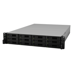 Synology RS3618xs | 12-zatokowy serwer NAS, Intel Xeon, 8GB RAM, 4x 1GbE RJ-45, RACK 2U