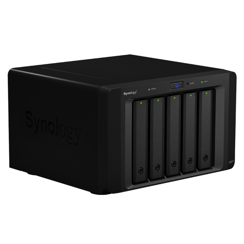Synology DX517 | 5-zatokowa jednostka rozszerzająca dla serwerów NAS Synology w obudowie Tower