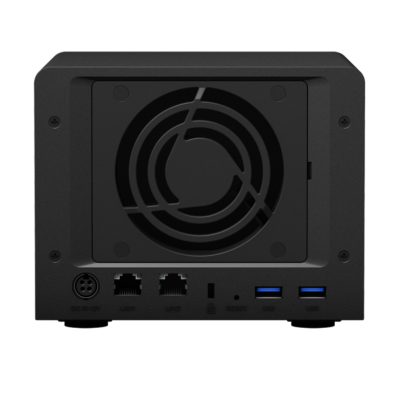 Synology DS620slim | 6-zatokowy (2.5'') serwer NAS, Intel Celeron, 2GB RAM, 2x 1GbE RJ-45, Tower