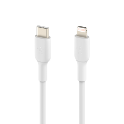 Belkin BoostCharge Kabel USB-C na Lightning, MFi, 1m, biały