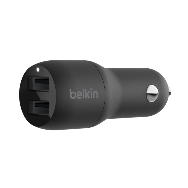 Belkin Ładowarka samochodowa Dual USB-A Car Charger, 12W X2, BLK
