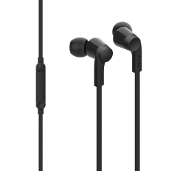 Belkin Słuchawki przewodowe douszne USB-C czarne