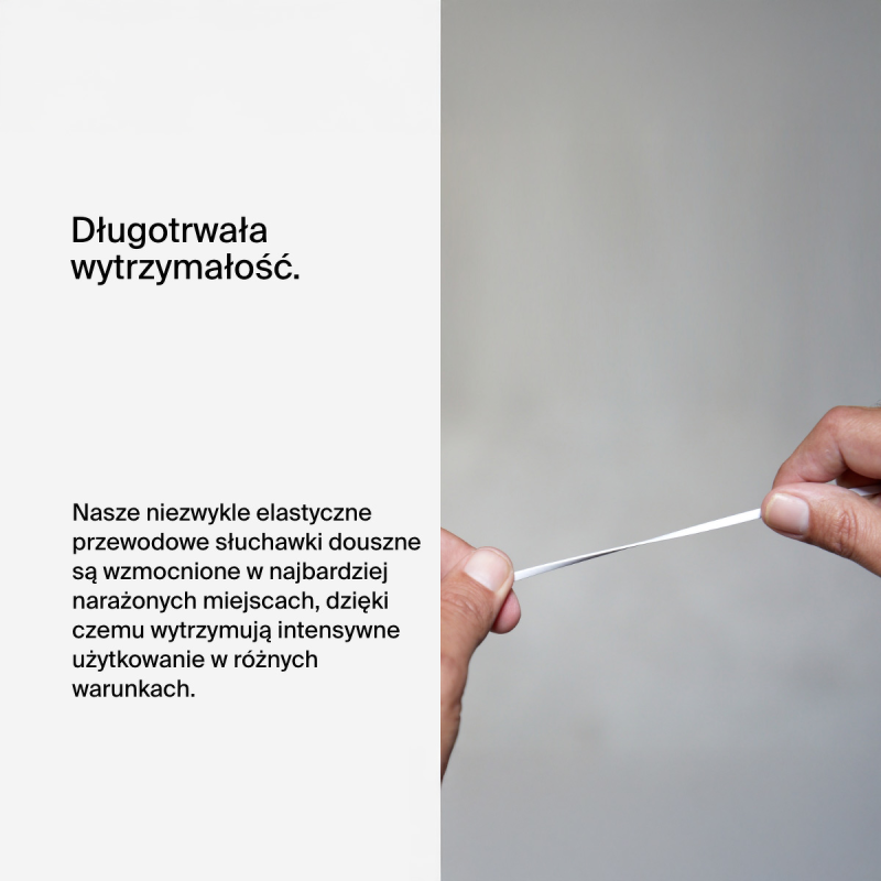 Belkin Słuchawki przewodowe douszne USB-C białe