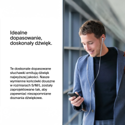 Belkin Słuchawki przewodowe douszne USB-C białe