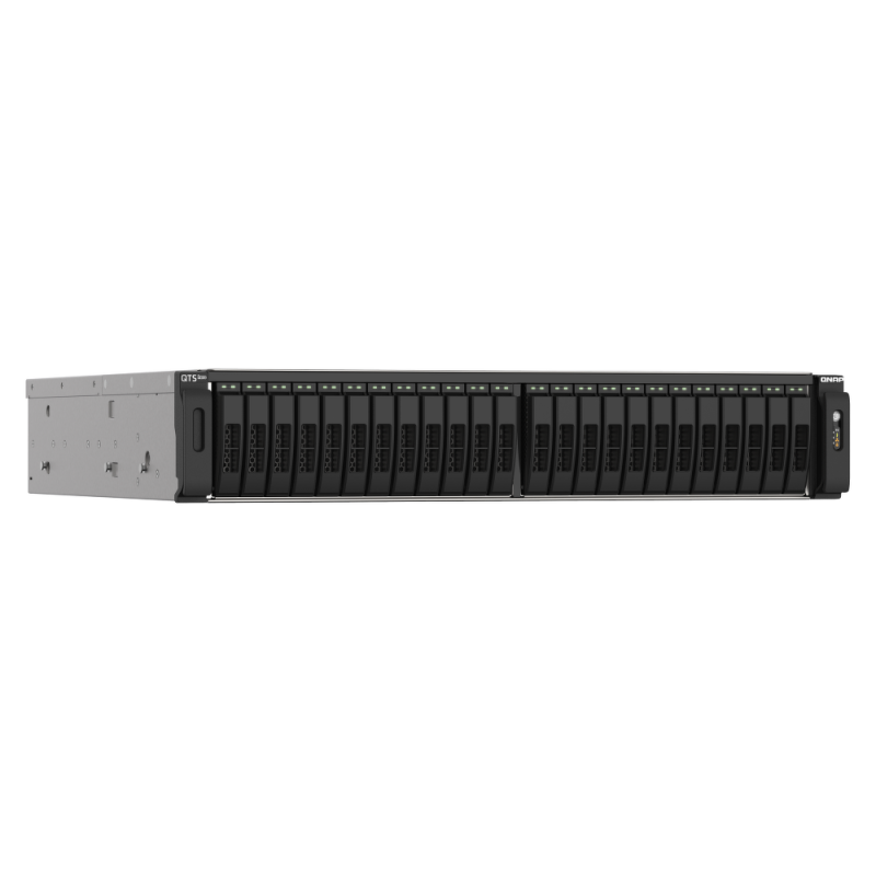 QNAP TS-h2490FU-7232P-64G | 24-zatokowy all flash U.2 NVMe NAS, AMD Epyc, 64GB RAM, RP, RACK