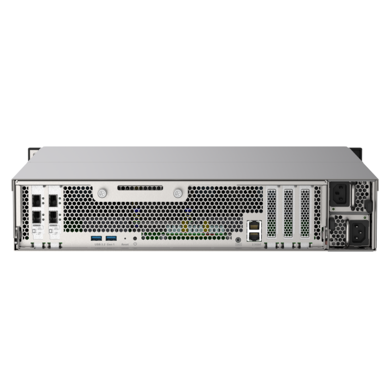 QNAP TS-h2490FU-7232P-64G | 24-zatokowy all flash U.2 NVMe NAS, AMD Epyc, 64GB RAM, RP, RACK