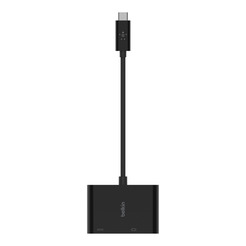 Belkin Przejściówka USB-C na VGA z funkcją ładowania 60W