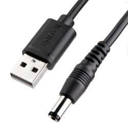 Unitek kabel zasilający USB - wtyk DC 5.5/2.5mm 5V