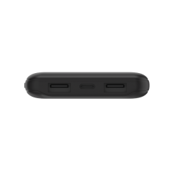Belkin Powerbank 10 000 mAh, 2x USB-A, USB-C 15W, czarny