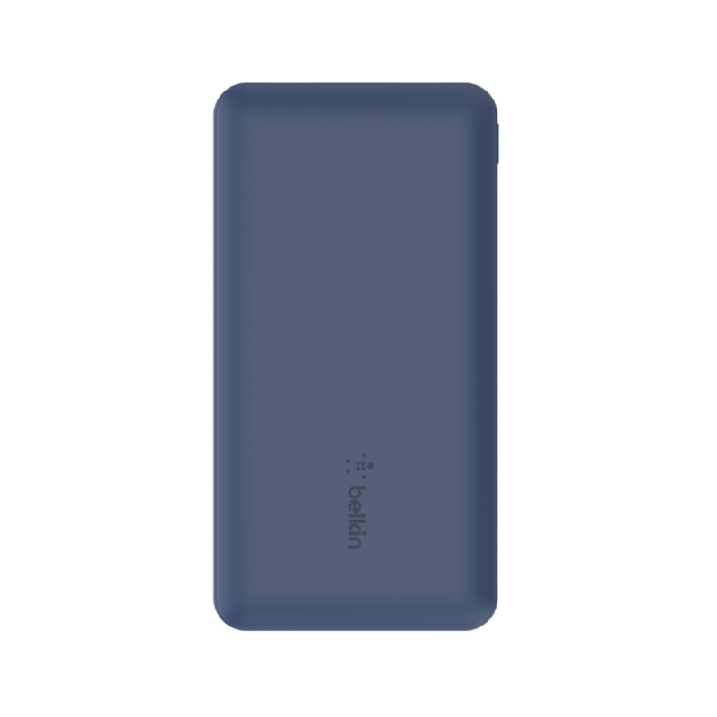Belkin Powerbank 10 000 mAh, 2x USB-A, USB-C 15W, niebieski