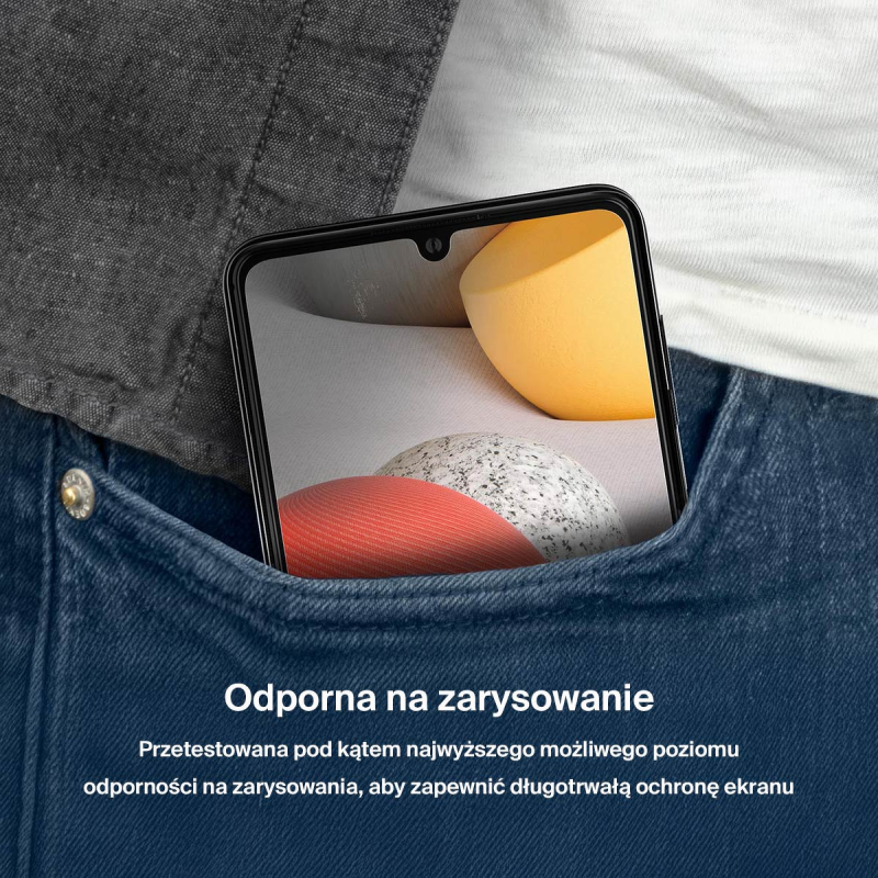 Belkin Szkło na Samsung A42, Tempered Glass, z aplikatorem