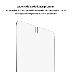 Belkin Szkło na Samsung A52, Tempered Glass, z aplikatorem