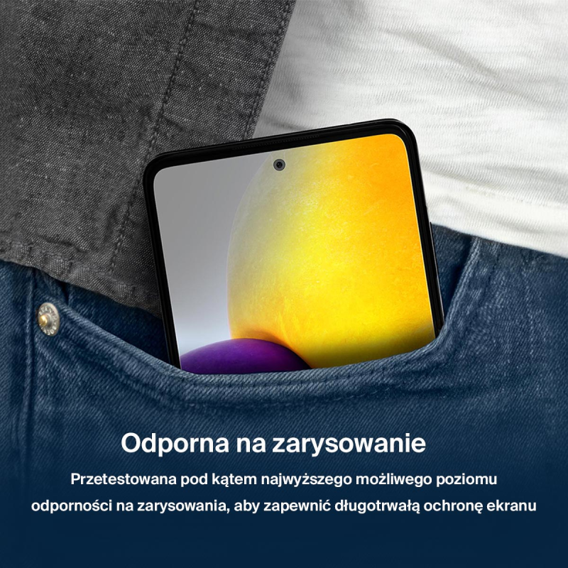 Belkin Szkło na Samsung A72, Tempered Glass, z aplikatorem